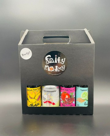 4 bottle gift box with stout